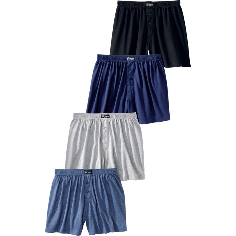 LE JOGGER Boxerky námornícka modrá / námornícka modrá / sivá / čierna 54220819