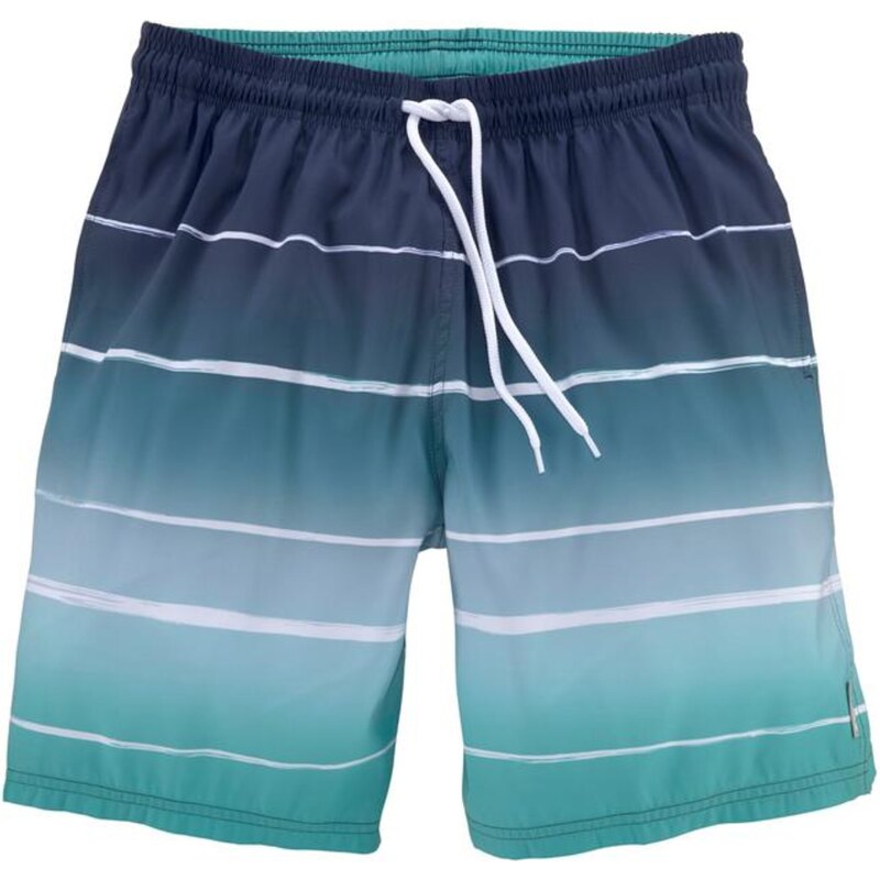 BENCH Surferské šortky námornícka modrá / tyrkysová / modrosivá / 54223345