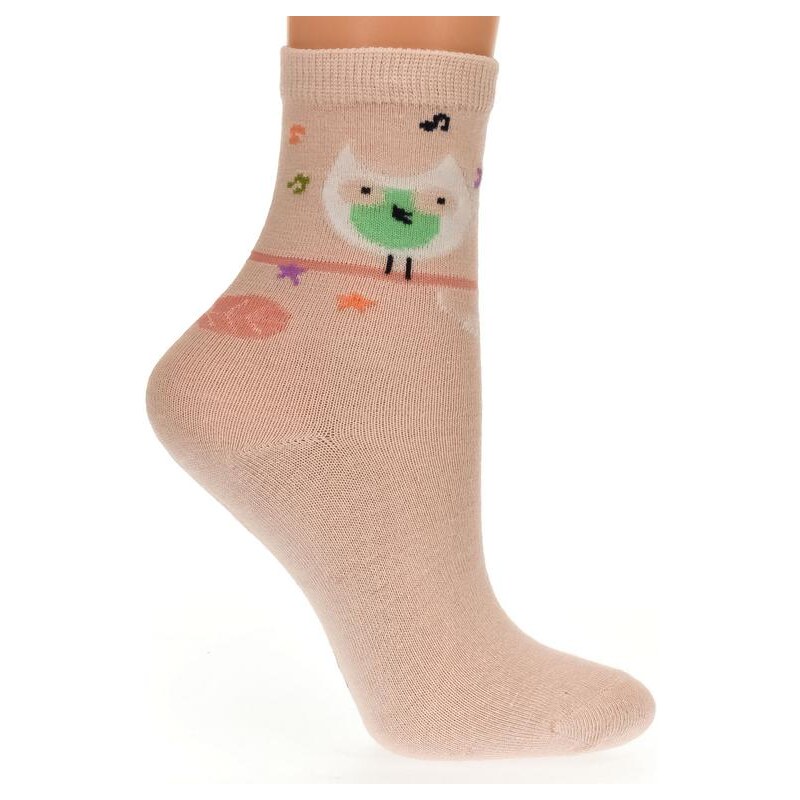 AURA.VIA Detské oranžové ponožky KITT 17479697