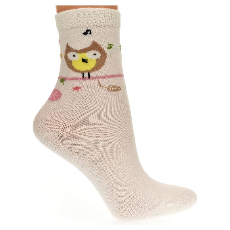 AURA.VIA Detské béžové ponožky KITT 17479696