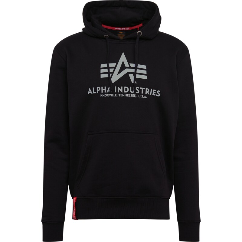 ALPHA INDUSTRIES Mikina sivá / čierna 67007148
