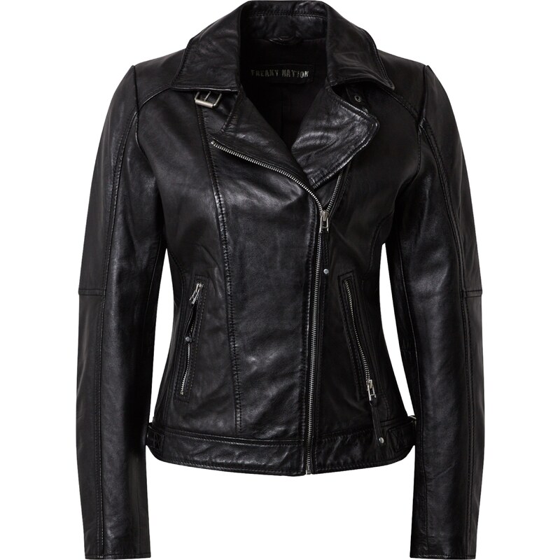 FREAKY NATION Prechodná bunda Sheep Fancy čierna 18845263