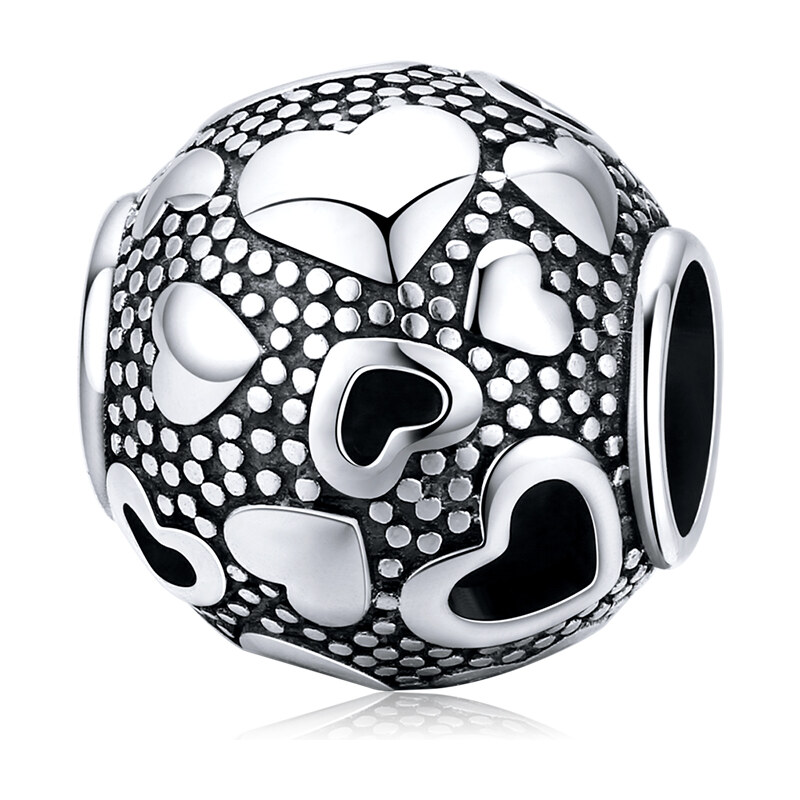 Emporial Royal Fashion prívesok Retro srdcový korálek 41695174