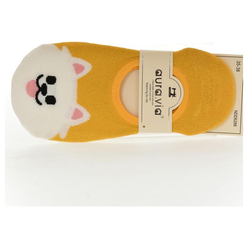 AURA.VIA Žlté ponožky UNO 17535807