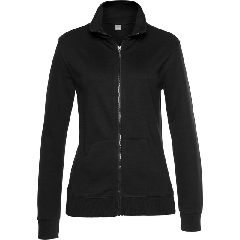 BENCH Tepláková bunda čierna 54223472