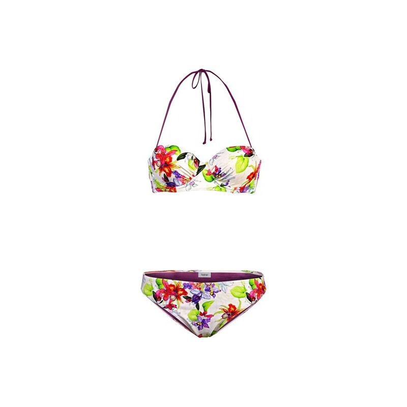 E-shop Bandeau bikiny HEINE, viacfarebná