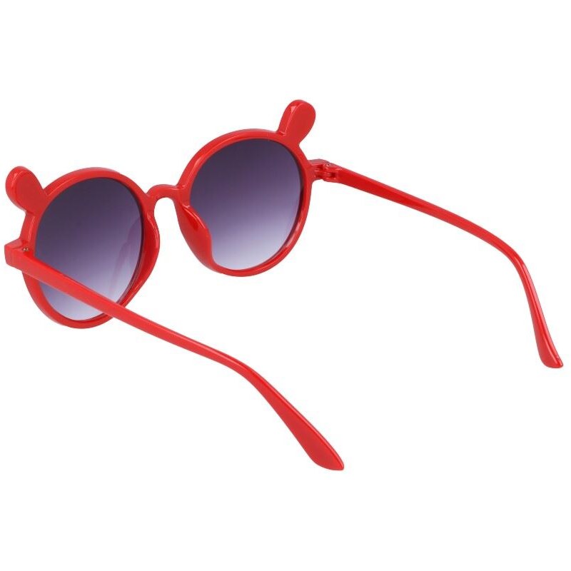 Sunmania Červené detské slnečné okuliare "Teddy"