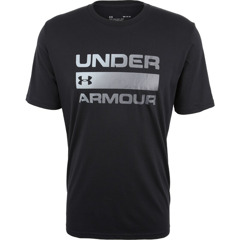 UNDER ARMOUR Funkčné tričko Team Issue čierna / strieborná 10661068