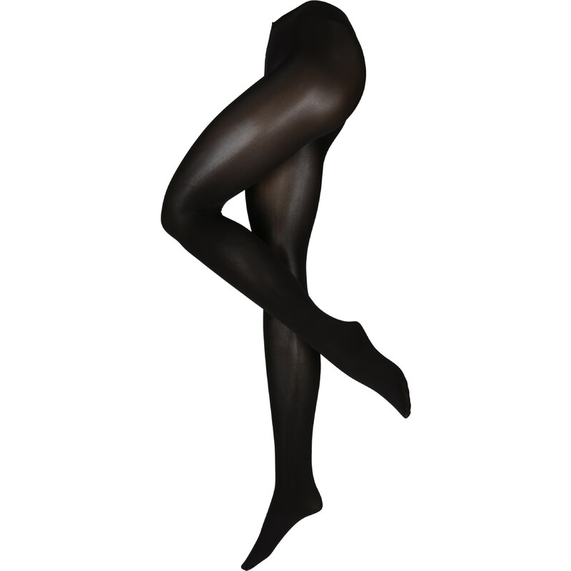 FALKE Jemné pančuchy Seidenglatt čierna 63140384