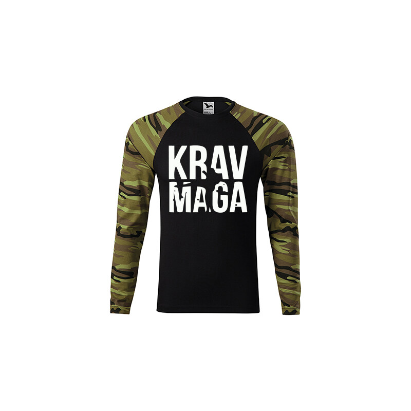 T-ričko KRAV MAGA pánske tričko dlhý rukáv 17681926