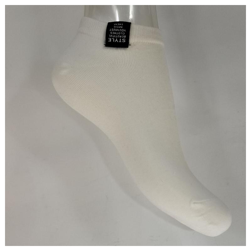 AURA.VIA Biele ponožky STYL 17684955