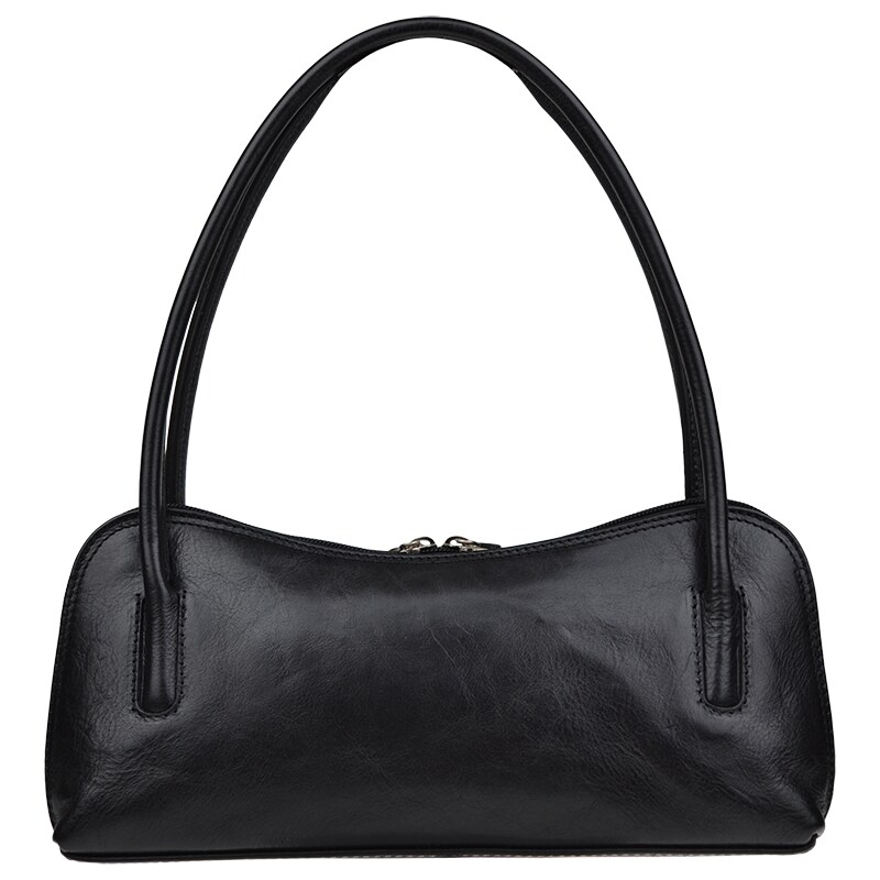 Čierna kožená talianska kabelka Ciosa Nera NovaKabelka.sk 381921