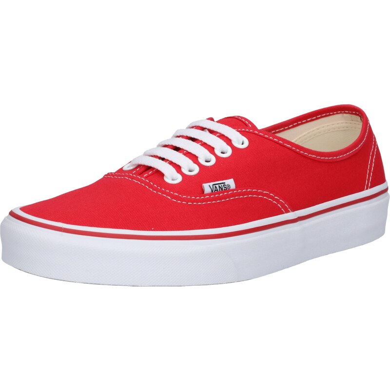 VANS Nízke tenisky Authentic jasne červená / biela 64991361