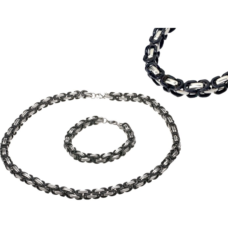 Sams Artisans Sada šperkov Black King chirurgická oceľ ISM003 48488343