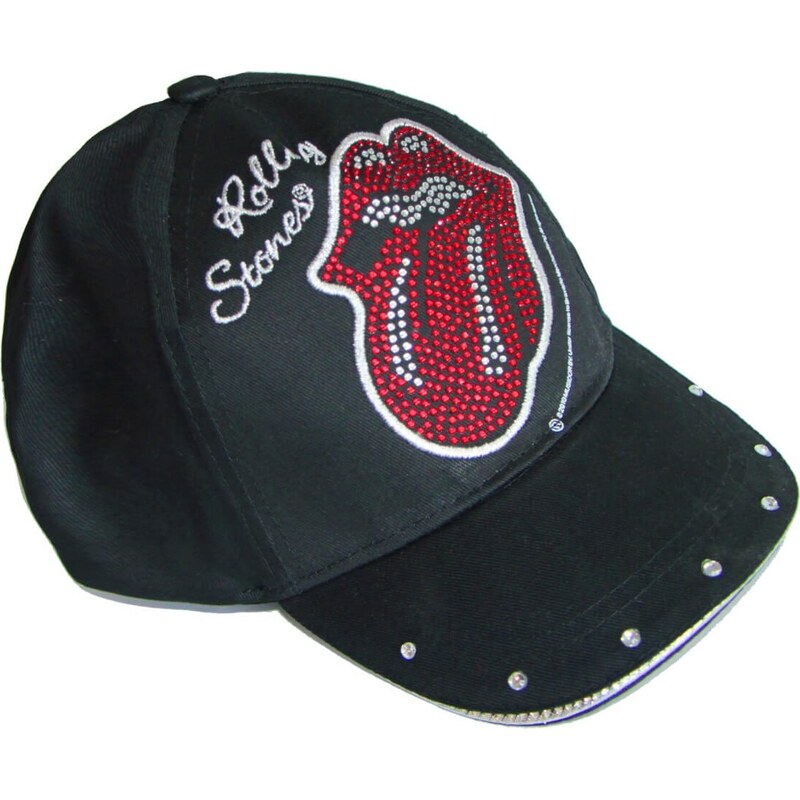 BASIC Rolling Stones čierna dievčenská šiltovka 17810540