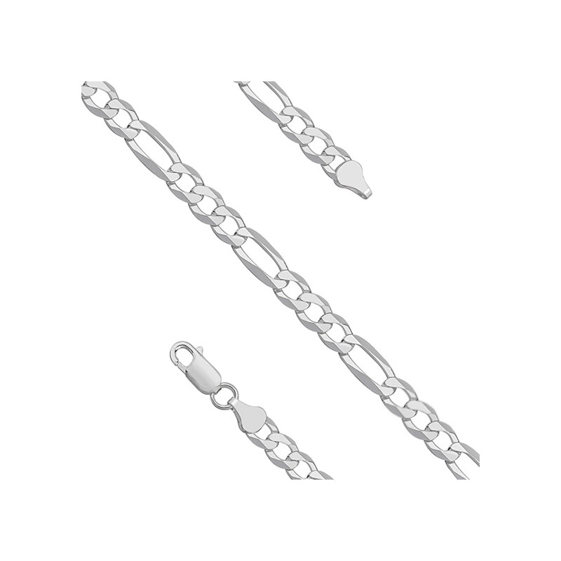 Olivie Strieborný 50cm náhrdelník FIGARO 5648 29917835