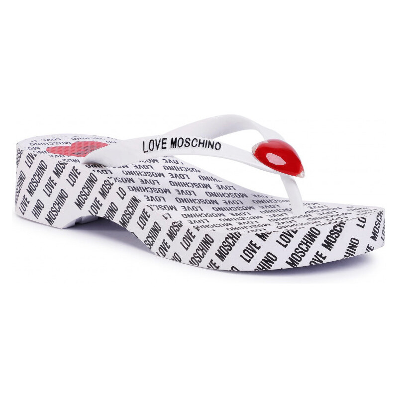 LOVE MOSCHINO Logo žabky 17840649