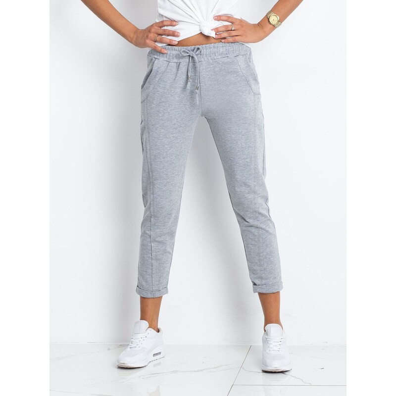 BASIC Feel Good Sweatpants-RV-DR-3589.09X-gray 64684406