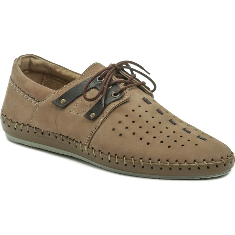 Mateos 882 hnedé pánske poltopánky 18576267