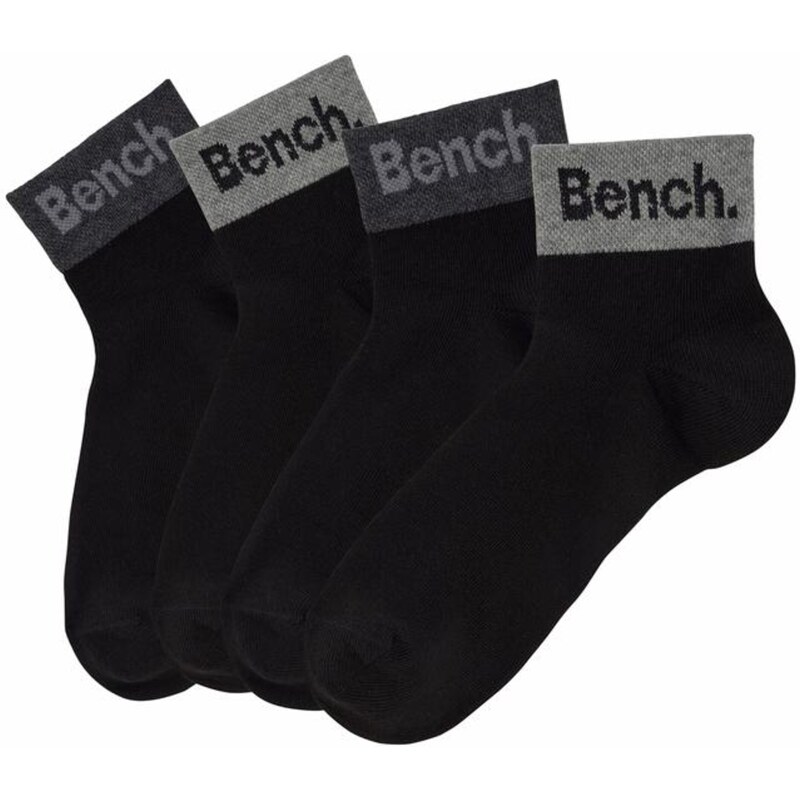 BENCH Ponožky sivá / čierna 54221133