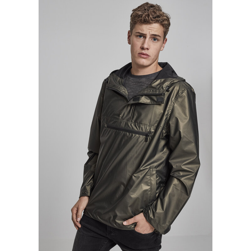 Urban Classics Light Pull Over Jacket Olive 50680738