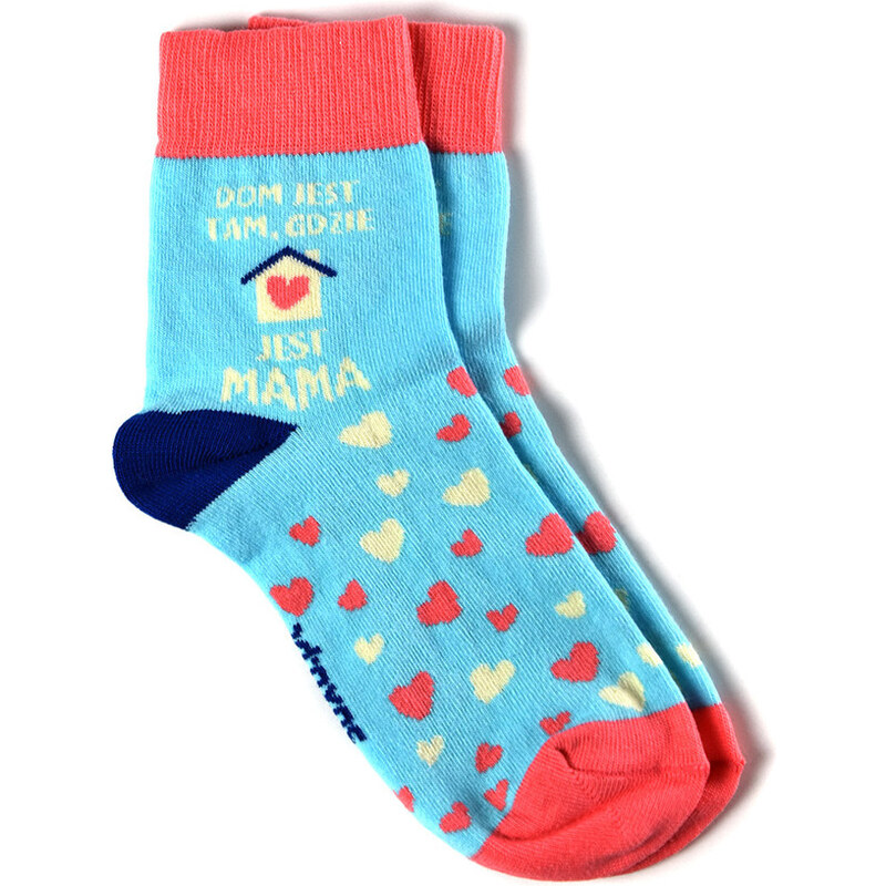Ponožky SOXO - DOM JEST TAM GDZIE JEST MAMA (Dom je tam, kde je 35525053