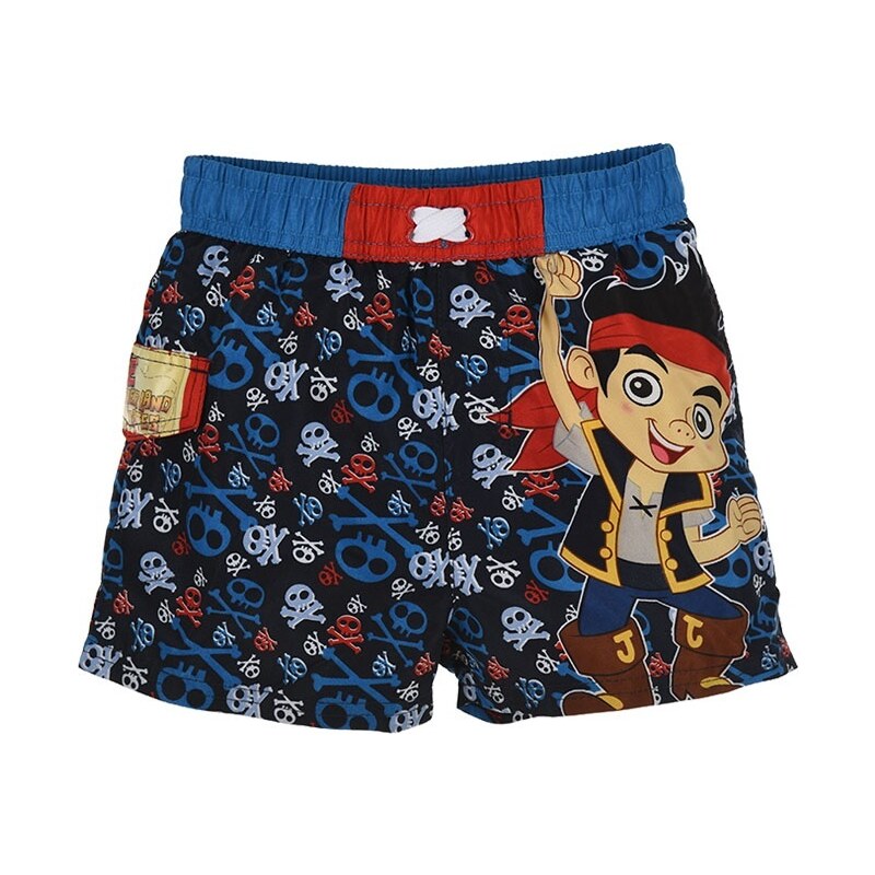 BASIC Captain Jake chlapčenské modré plavecké kraťasy 18009367