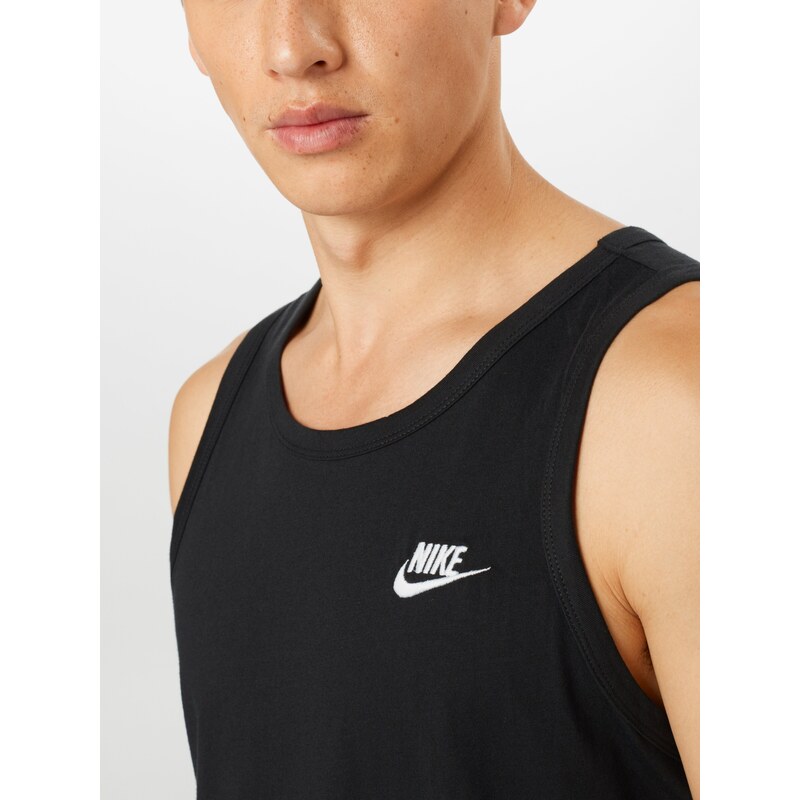 Nike Sportswear Tričko čierna / biela