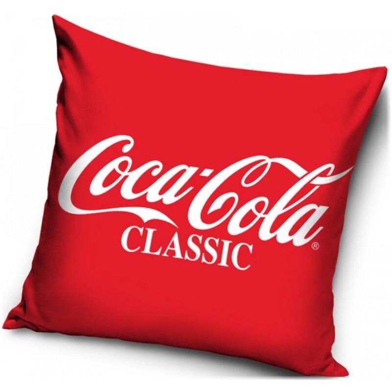 Carbotex Vankúš Coca-Cola Classic Logo - 40 x 40 cm