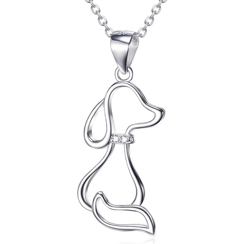 Olivie Strieborný náhrdelník PES 4213 18064796