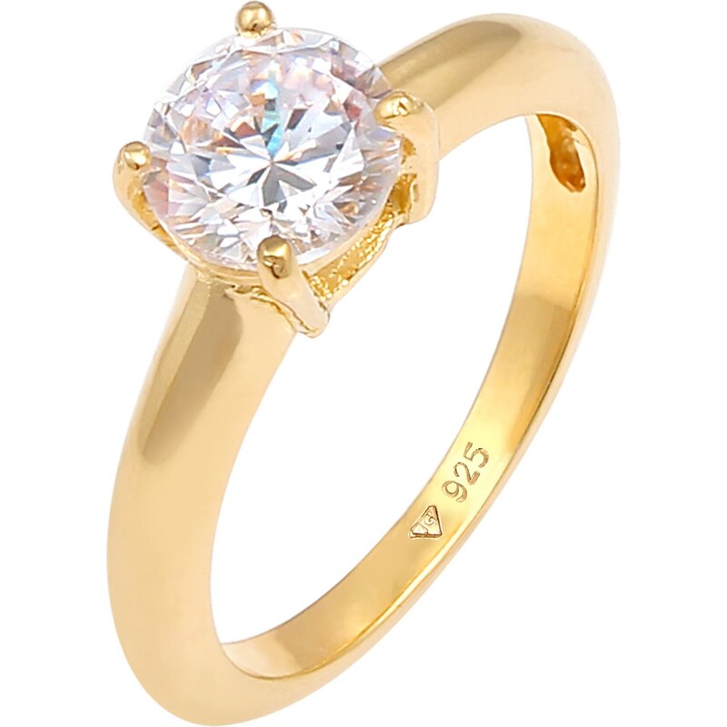 ELLI Prsteň zlatá / priehľadná 54223595