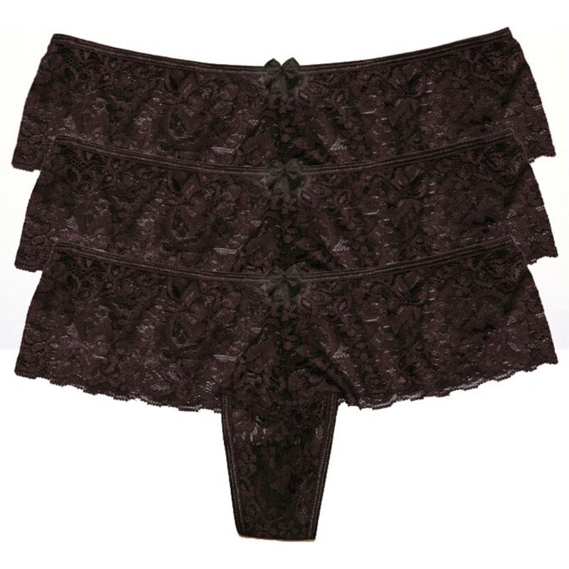 LASCANA Tangá čierna 54234921