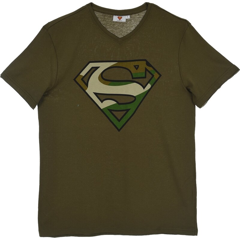 Superman - zelené pánske tričko 18113695