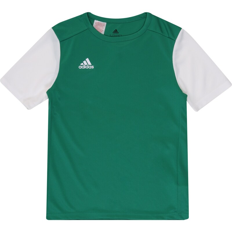 ADIDAS PERFORMANCE Funkčné tričko Estro 19 tmavozelená / biela 67727885