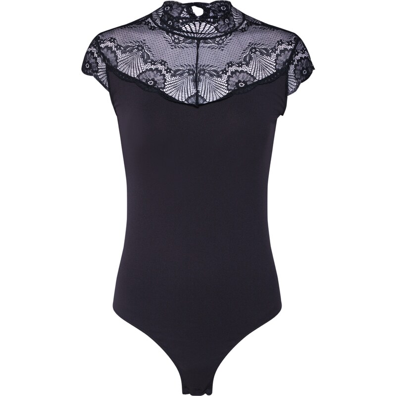 PIECES Košeľové body Naya čierna 28915598