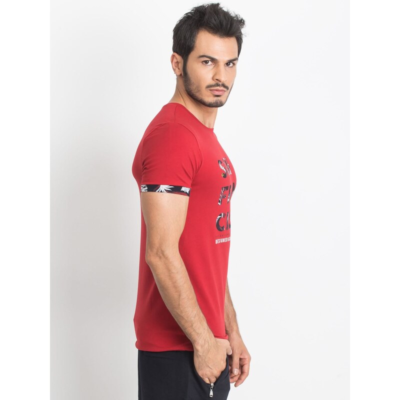 TOMMY LIFE T-shirt-298-TS-TL-87307.02X-red 60334064