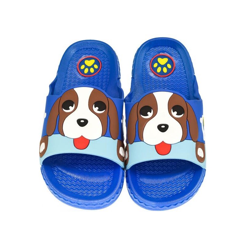 BBG Detské modré šľapky BERNADYN 18182806