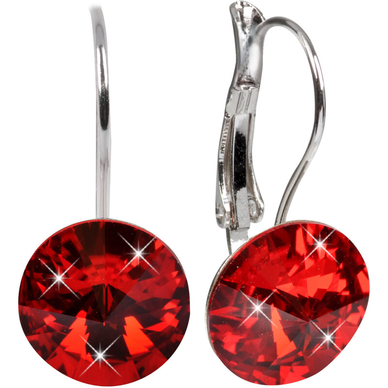 Levien Elegantné náušnice Rivoli Light Siam 66584634