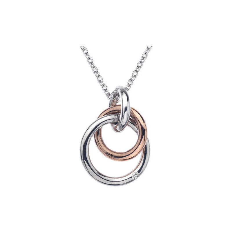 Hot Diamonds Náhrdelník Eternity Interlocking DP373 (retiazka, 66587510