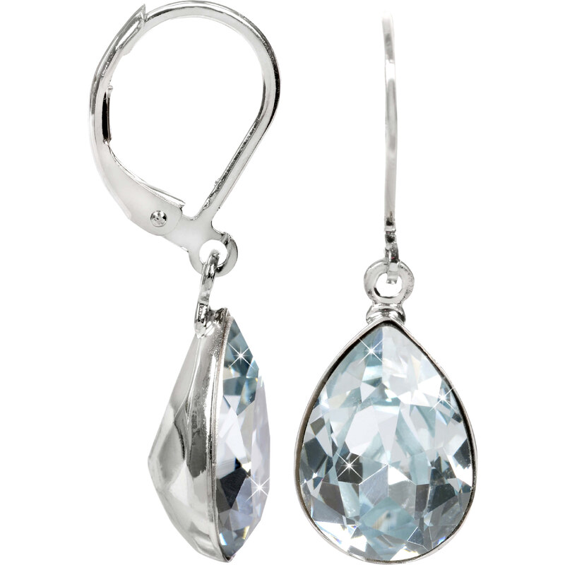 Levien Pôvabné náušnice s kryštálmi Pear Light Azore 66593589
