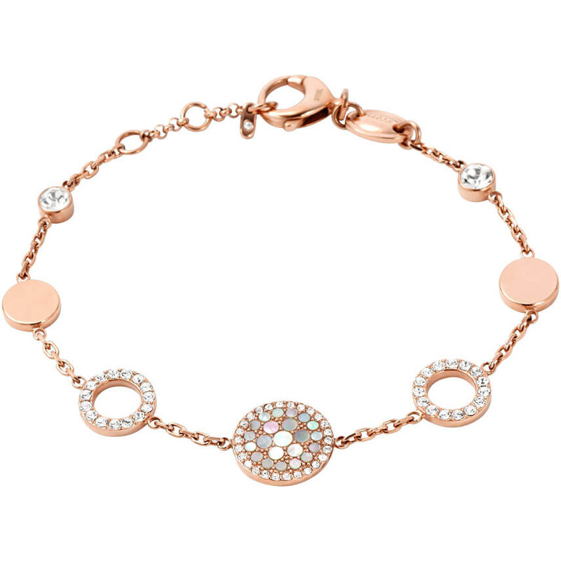 Fossil Nežný náramok v bronzovej farbe JF01739791 66581886