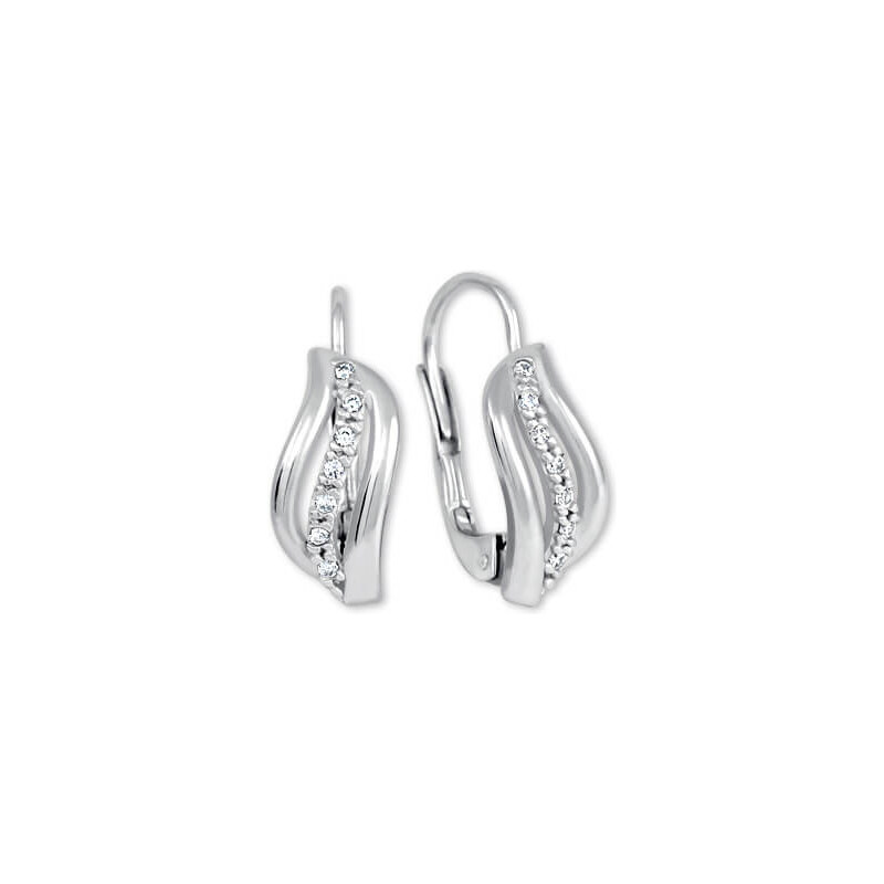 Soliter Náušnice z bieleho zlata s kryštálmi 239 001 00688 07 66581345