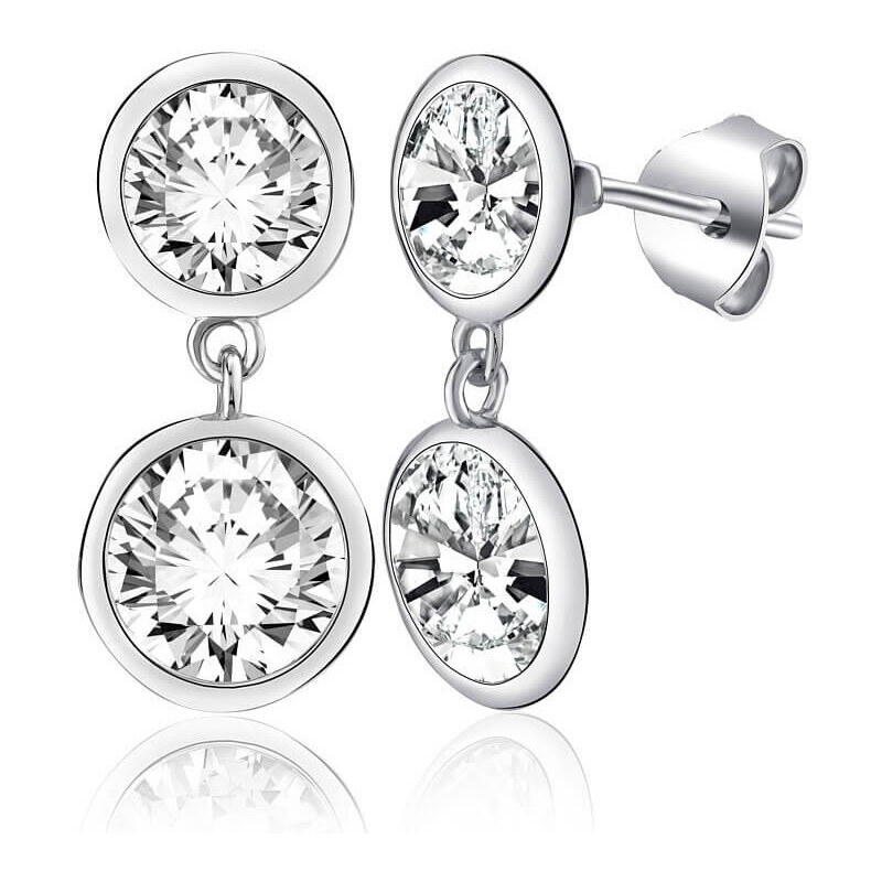 Silvego Strieborné náušnice so zirkónmi Lucy JJJE830e 66585625