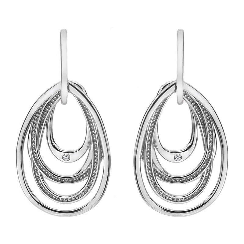 Hot Diamonds Strieborné náušnice s diamantmi Chandelier Vintage Drop 66595331