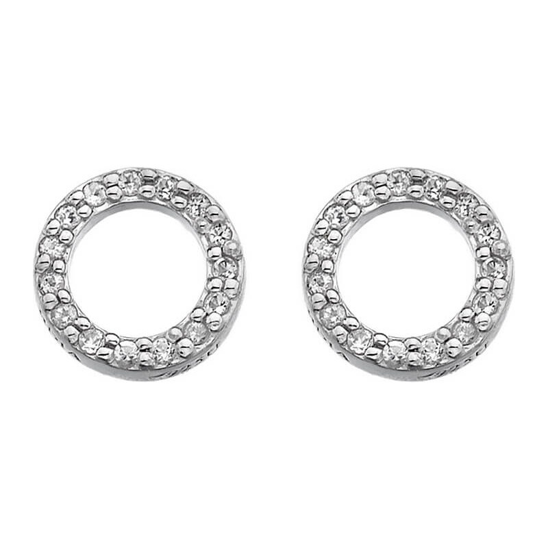 Hot Diamonds Strieborné náušnice Hot Diamonds Love DE534 66589241