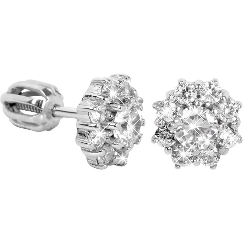 Soliter Strieborné náušnice s kryštálmi 436 001 00321 04 - číre 66596259