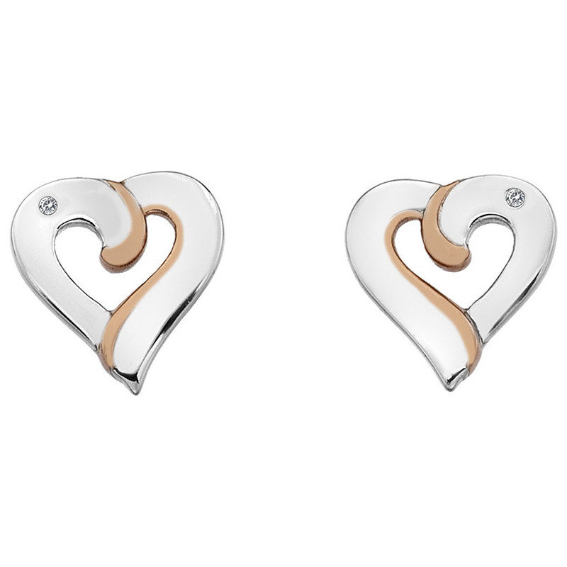 Hot Diamonds Náušnice Hot Diamonds Breeze RG DE546 66583887