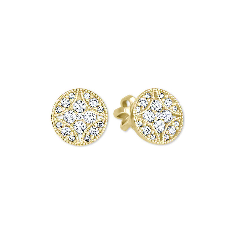 Soliter Dizajnové náušnice s čírymi kryštálmi 239 001 00874 66582210