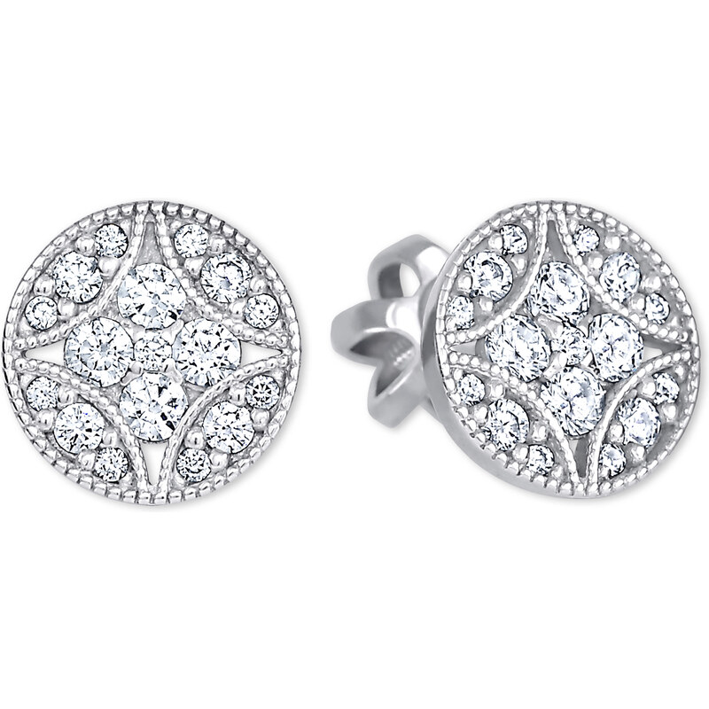 Soliter Dizajnové náušnice s čírymi kryštálmi 239 001 00874 07 66580413