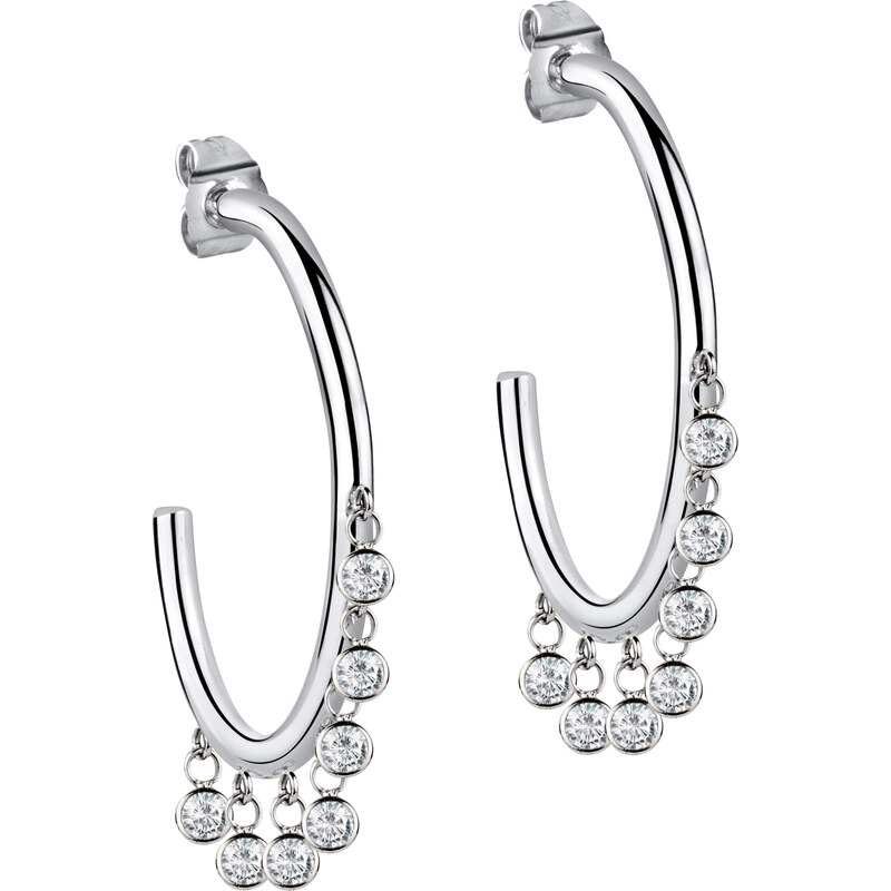 Morellato Polkruhové náušnice s kryštálmi Cerchi SAKM42 66725655